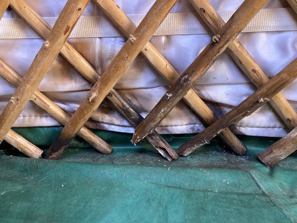 Secondhand Yurt 3.5m For Sale