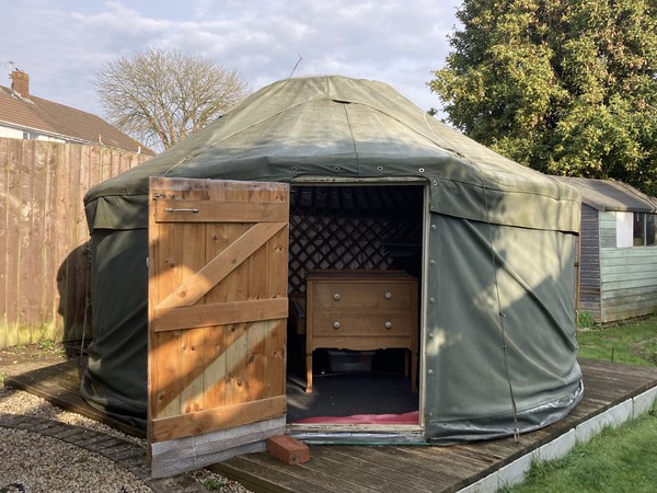Secondhand Yurt 3.5m For Sale