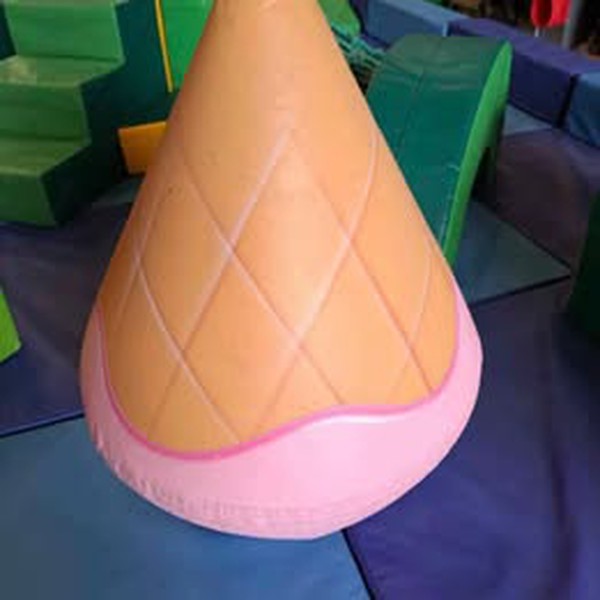Ice cream cone soft play equipment