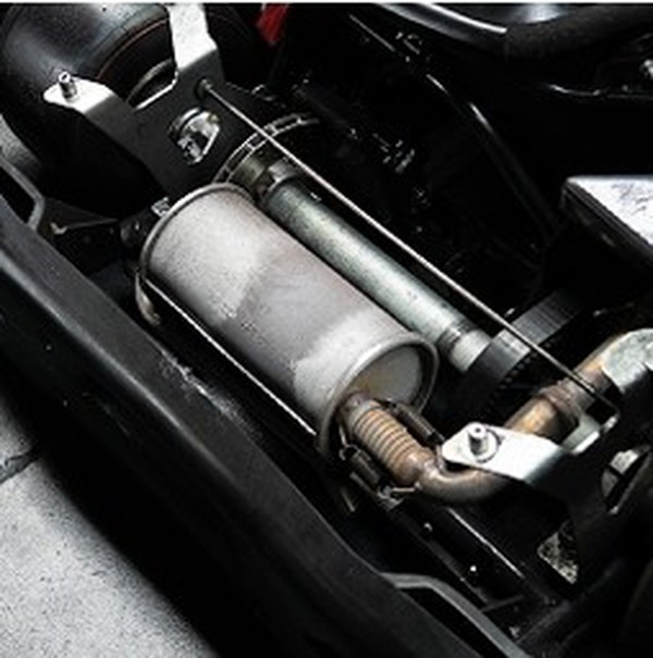 Sodikart SR4 exhaust