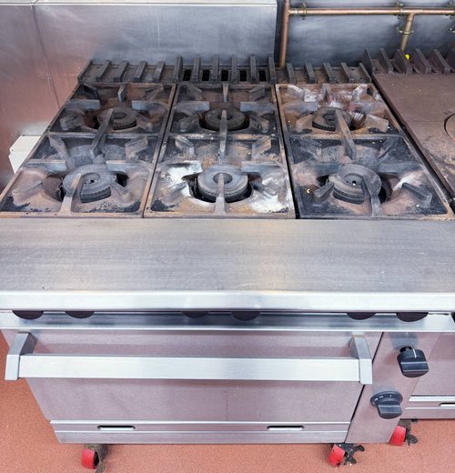 Six burner gas range cooker Falcon G1066X Six burner gas range cooker Falcon G1066X