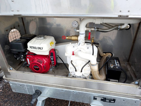 Vacuum tank Honda engine and pump