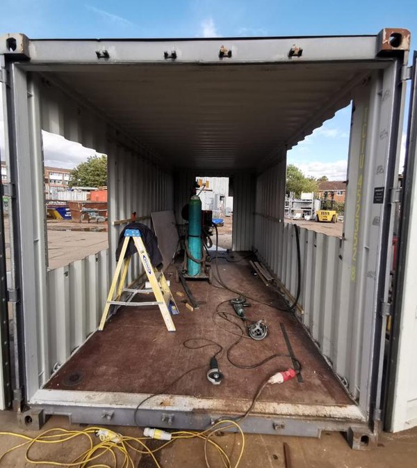 Converted Shipping Container