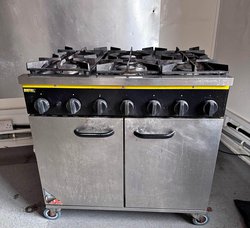 Secondhand 6 Burner Cooker For Sale