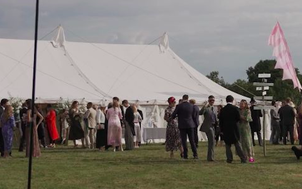 40' x 80' ft Pole Marquee