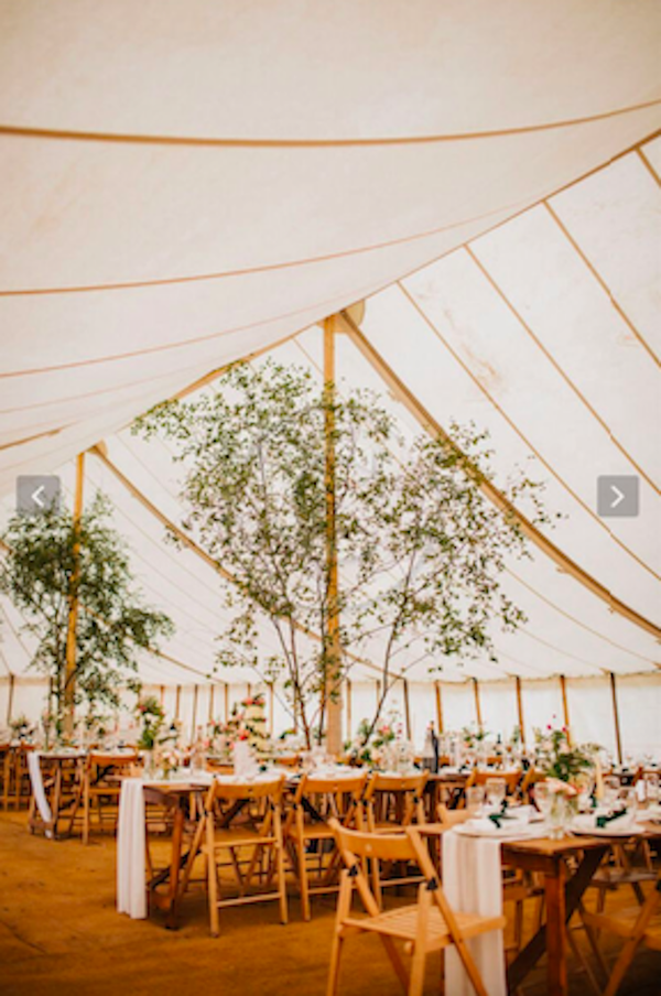 40' x 80' Pole Marquee