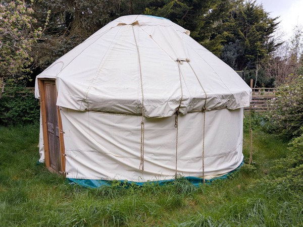 Hand made canvas yurt for sale