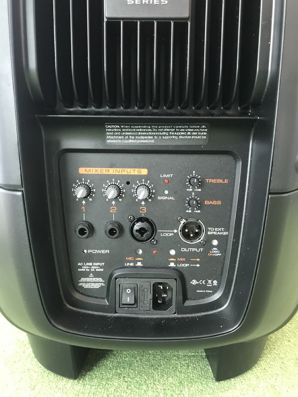 JBL PA Speaker with mixer