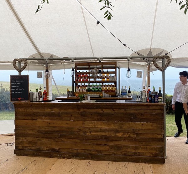 Wooden Mobile Bar
