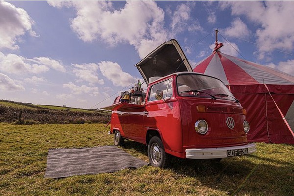 VW Camper Van Coctail Bar Business