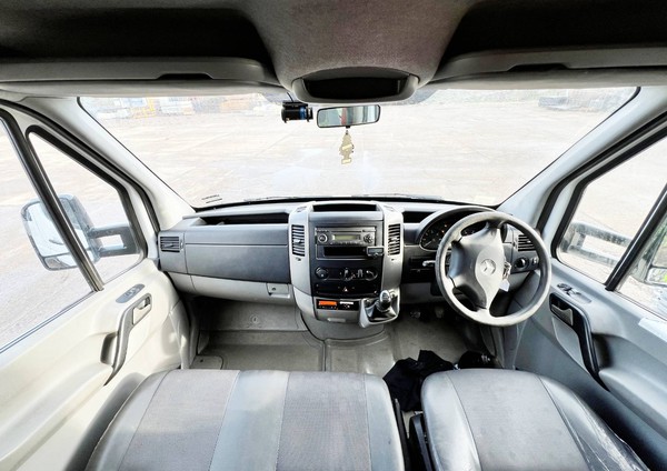 Cab of a crew cab