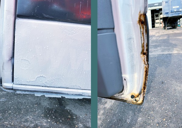 Mercedes sprinter rust