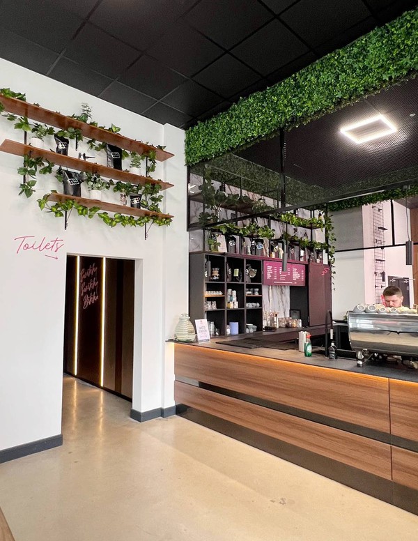 Cafe remodelling and interior design
