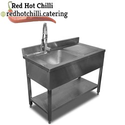 1.2m Stainless Steel Single Sink