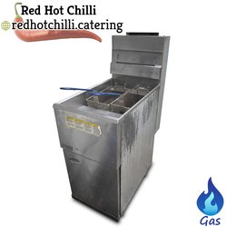 Pitco Single Tank, Double Basket Fryer