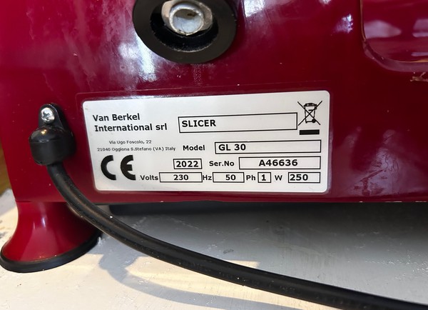 Berkel Compact Meat Slicer