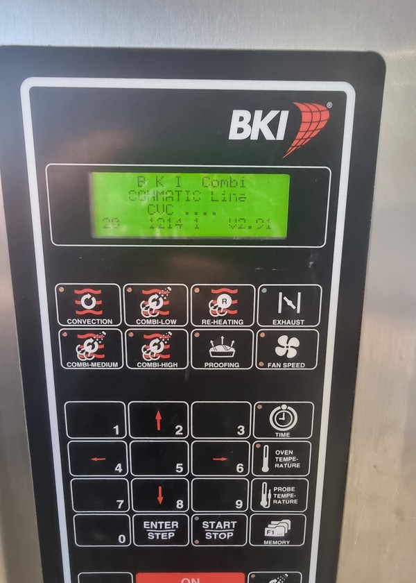 Secondhand BKI Commercial 10 Grid Combi Oven For Sale