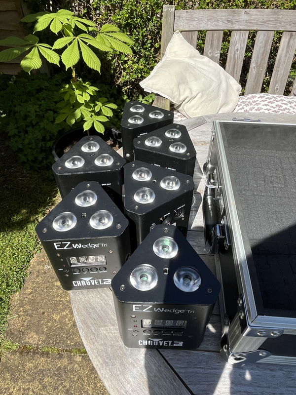 Secondhand Chauvet EZWedge Lights