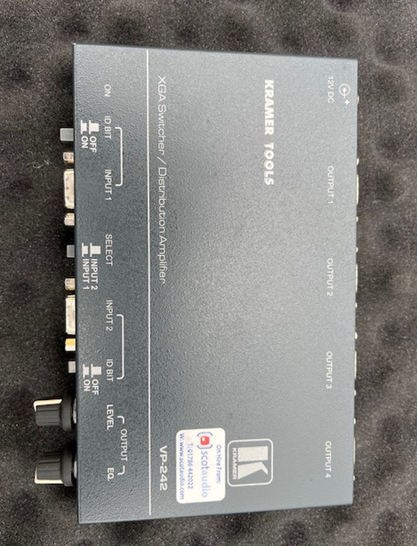 Secondhand Kramer Video Switcher