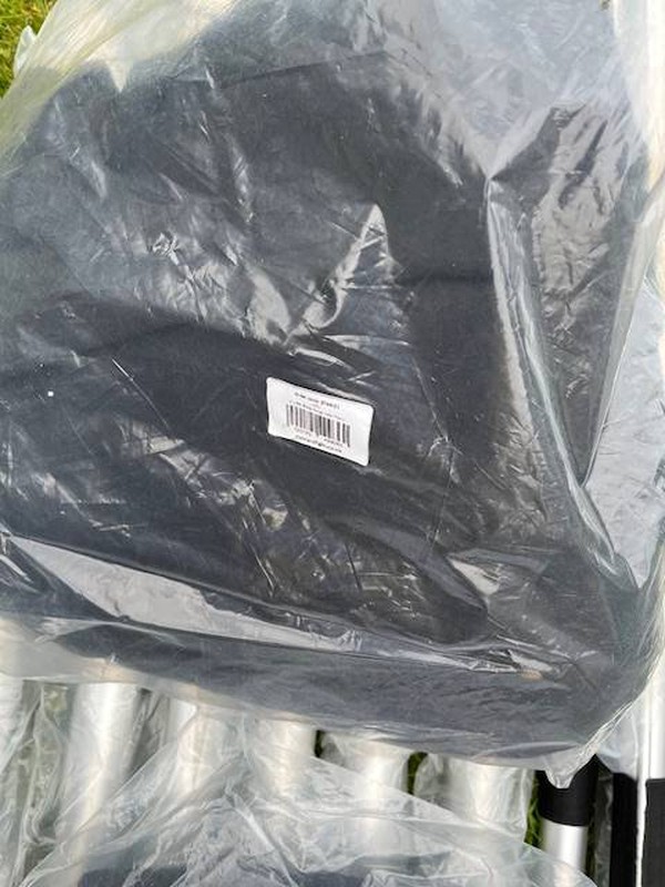 6m x 3m black serge STAR31