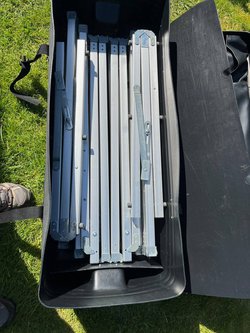 12'x9' 4:3 FP screen and aluminium mounts
