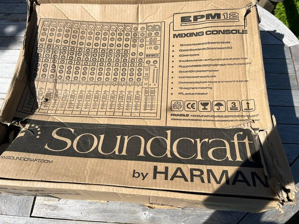 Soundcraft mixer for sale
