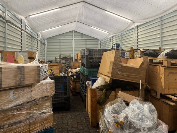 Temporary Warehouse for sale