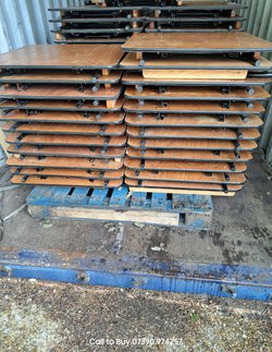 Square Trestle Tables For Sale