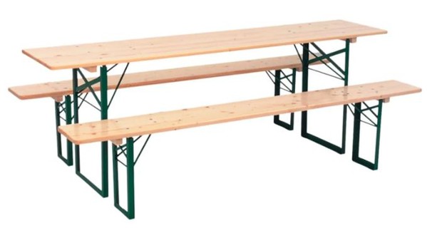New 50x Table And Bench Set