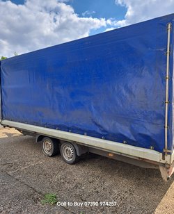 Humbaur Curtain Side Trailer For Sale