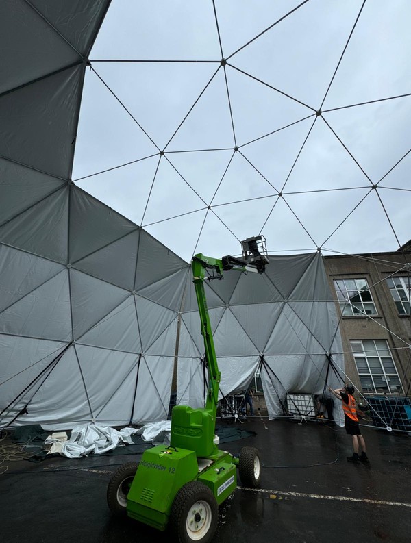 Used 15m Geodesic Dome
