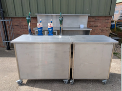 Mobile Bar With Fridge For Sale