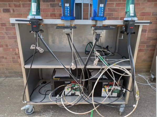 Mobile Bar With Fridge