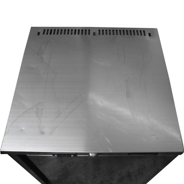 Stainless steel under counter fridge