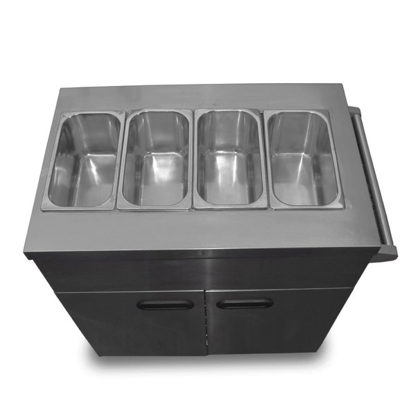 four pot bain-marie