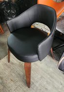 Black Tub Dining Chairs
