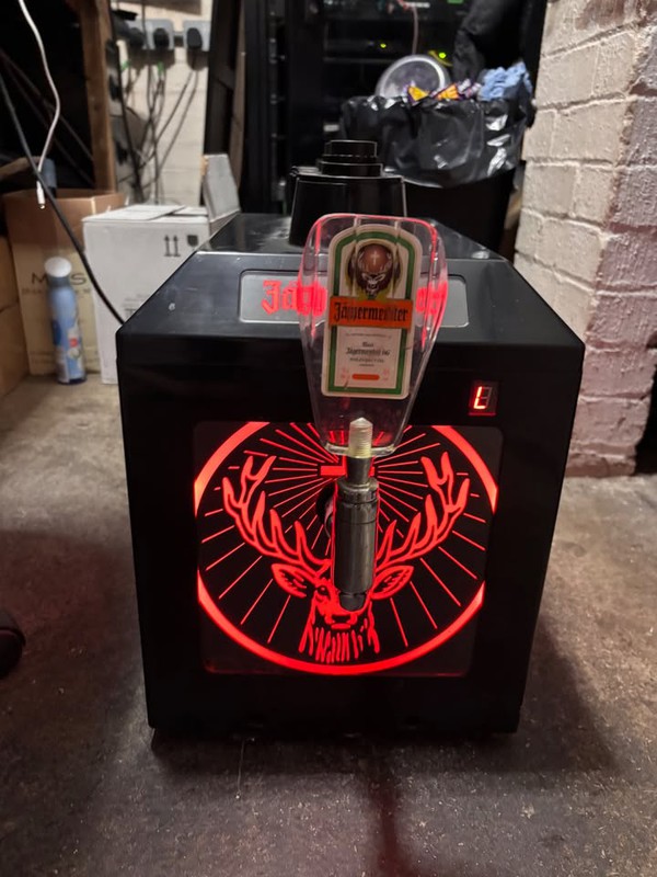 Secondhand Jagermeister Tap Machine Bottle Cooler Dispenser For Sale
