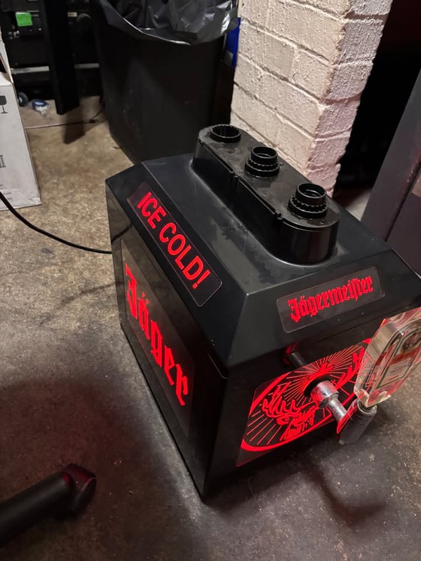 Secondhand Jagermeister Tap Machine Bottle Cooler Dispenser For Sale
