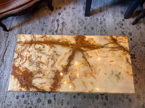 Secondhand Marble Top Coffee Table For Sale