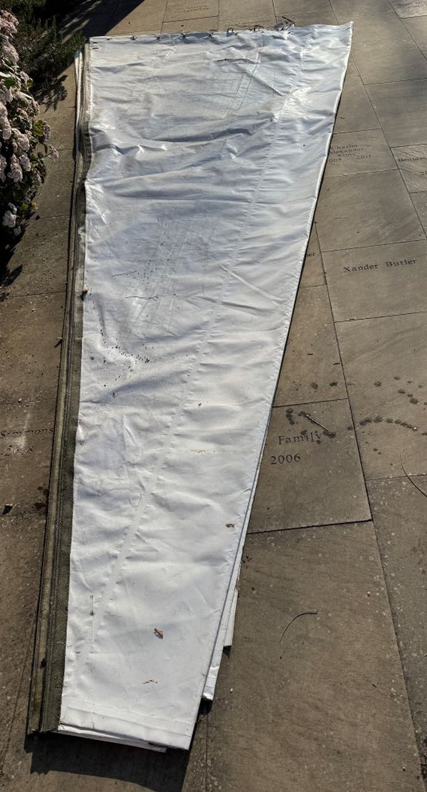 Used Aluminium Frame Tent For Sale