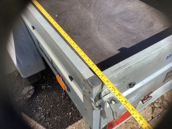 Used camping trailer