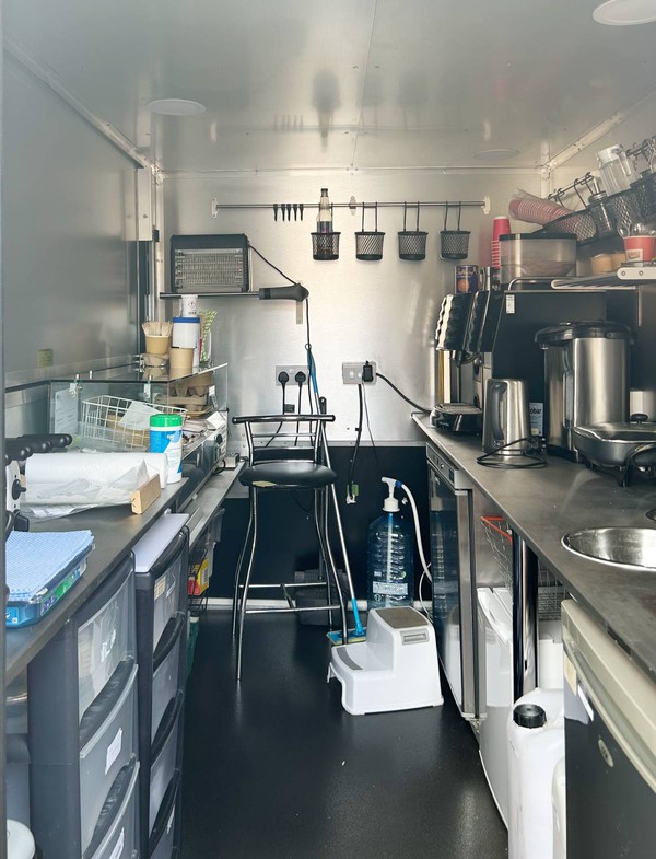 Used catering trailer for sale with equipment
