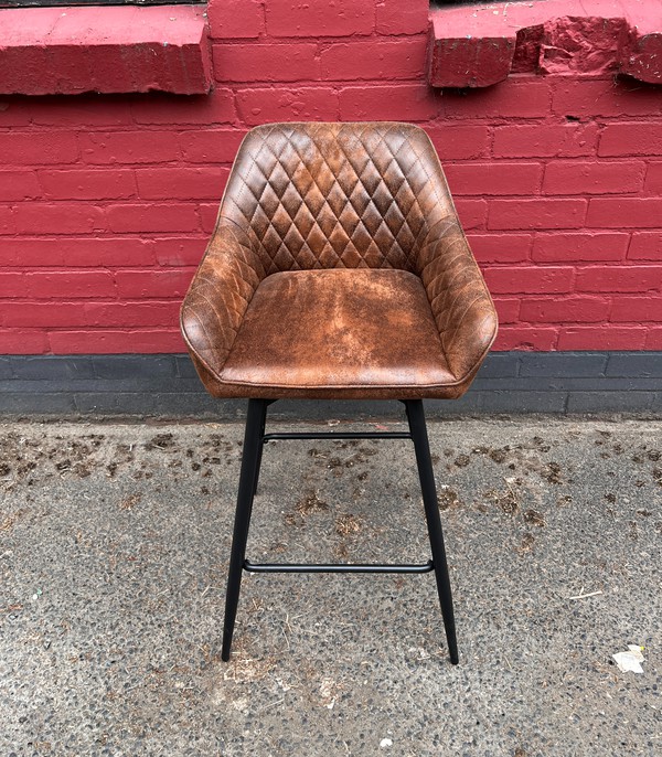 Brown PU Leather Chairs For Sale