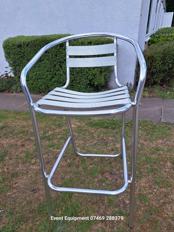 Secondhand Aluminium Bar Stools
