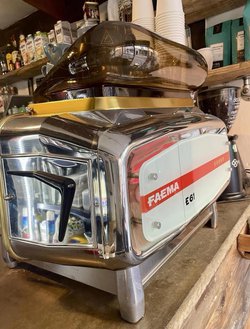 Faema 2 group coffee machine