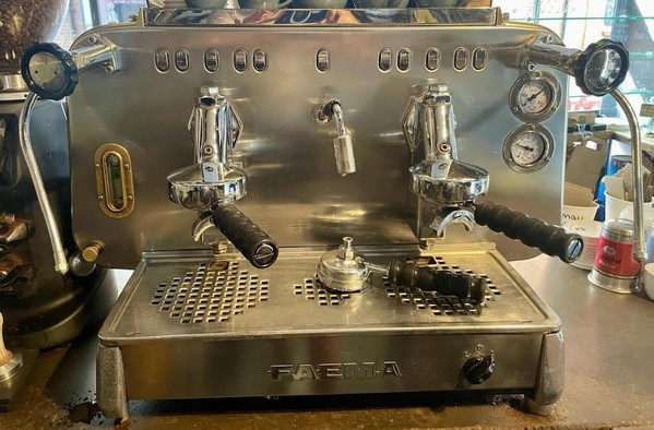 Buy Used 2 group coffee machine