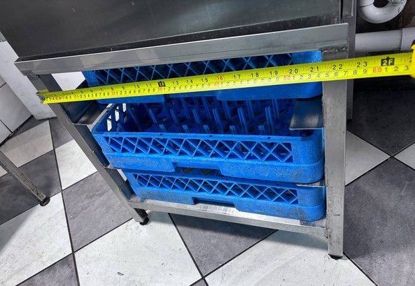 Steel Dishwasher Table