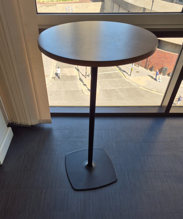 4x Poseur Tables For Sale