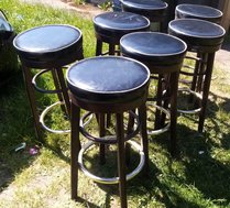 bar stools with foot rest