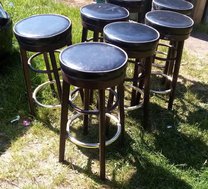 High bar stools